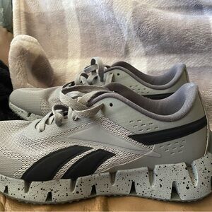 Reebok Gray and Black Sneakers